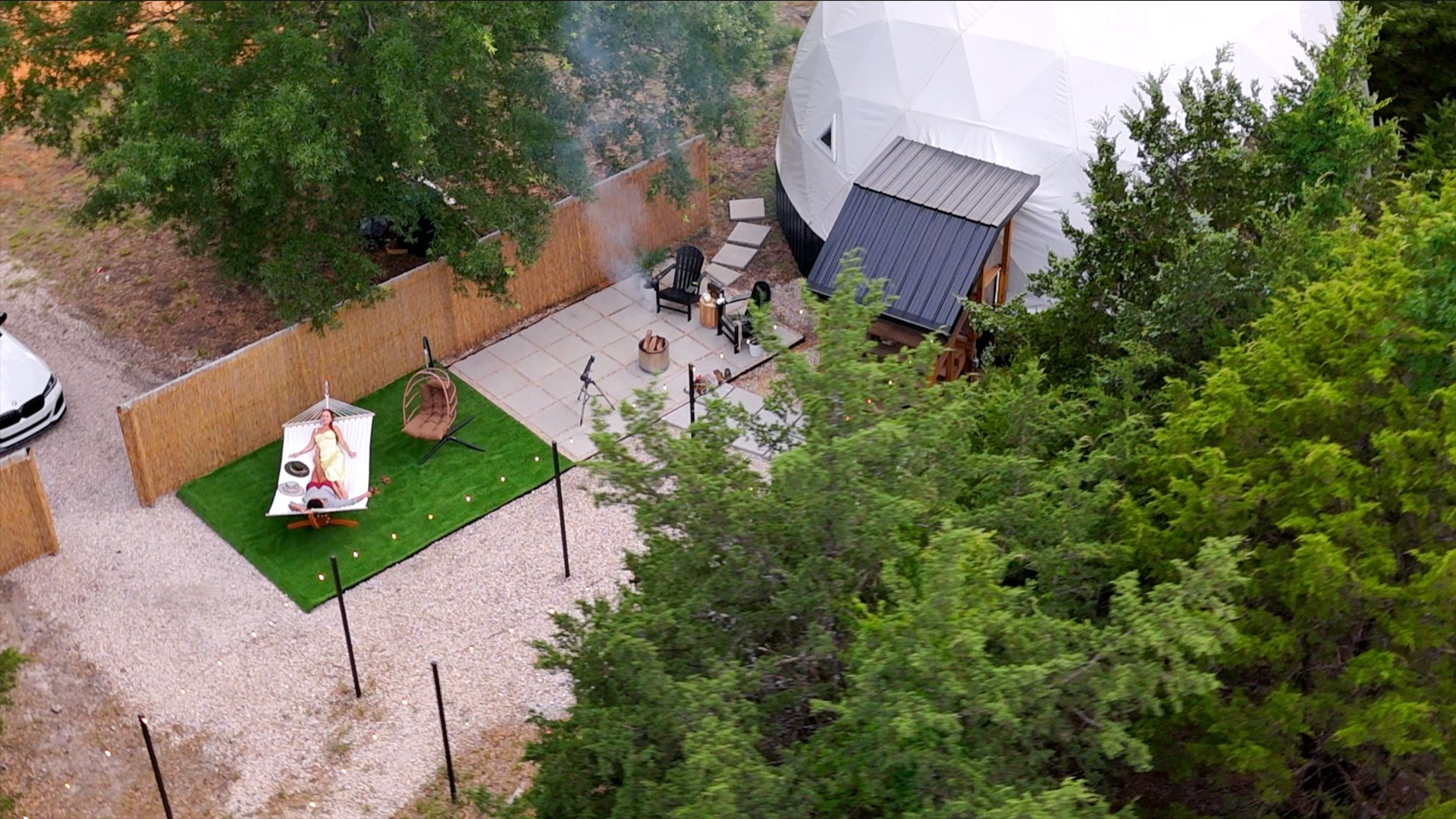 Bali Dome aerial view